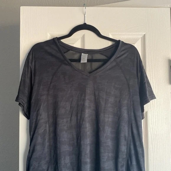 BCG Running training tee, mesh back heather black size XL - Picture 2 of 5